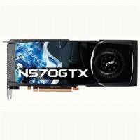 Видеокарта PCI-Ex 1280Mb MSI N570GTX-M2D12D5