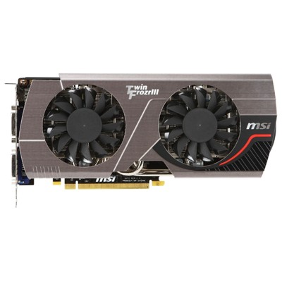 видеокарта PCI-Ex 1280Mb MSI N570GTX Twin Frozr III/PE/OC