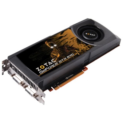 видеокарта PCI-Ex 1280Mb Zotac GTX570 ZT-50201-10P