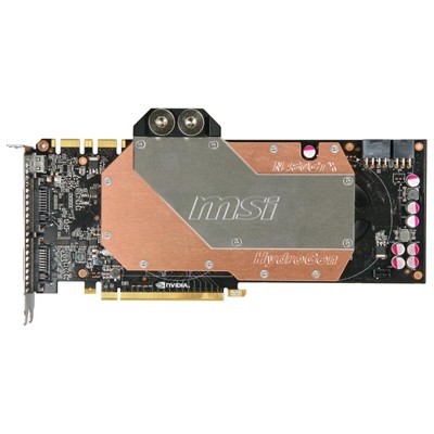 видеокарта PCI-Ex 1536Mb MSI N480GTX HydroGen
