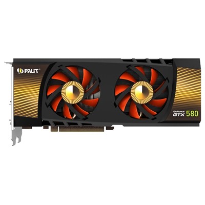 видеокарта PCI-Ex 1536Mb Palit GTX580 NE5X5800F10CB