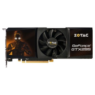 видеокарта PCI-Ex 1792Mb Zotac GTX295 ZT-295E3MB-FSP