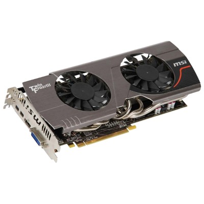 видеокарта PCI-Ex 2048Mb MSI HD7870 TWFROZR 2GD5/OC