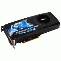 Видеокарта PCI-Ex 2048Mb MSI N680GTX-PM2D2GD5