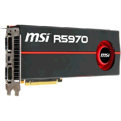 видеокарта PCI-Ex 2048Mb MSI R5970-P2D2G