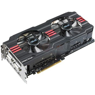 видеокарта PCI-Ex 3072Mb ASUS ATI Radeon HD7970-DC2T-3GD5