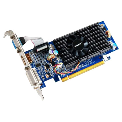 видеокарта PCI-Ex 512Mb GigaByte GV-N210OC-512I