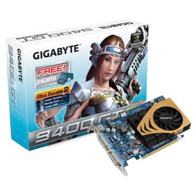 видеокарта PCI-Ex 512Mb GigaByte GV-N94T-512I с CUDA