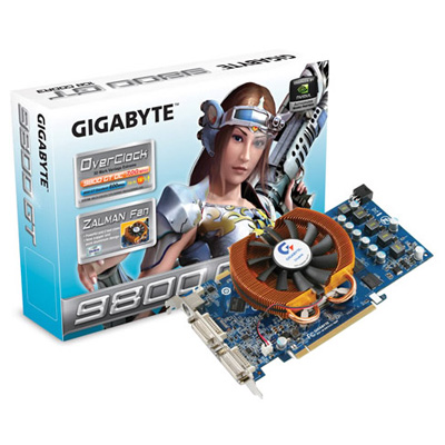 видеокарта PCI-Ex 512Mb GigaByte GV-N98TOC-512H