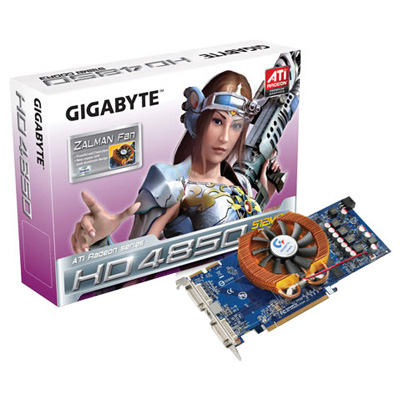 видеокарта PCI-Ex 512Mb GigaByte GV-R485ZL-512H