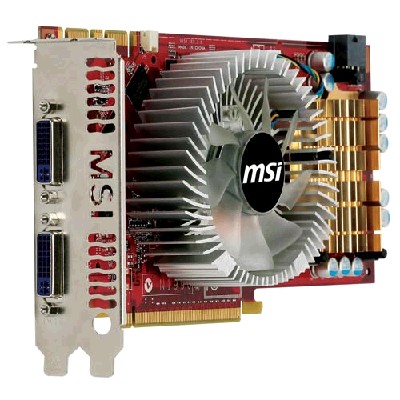 видеокарта PCI-Ex 512Mb MSI N250GTS-2D512 OC Economic