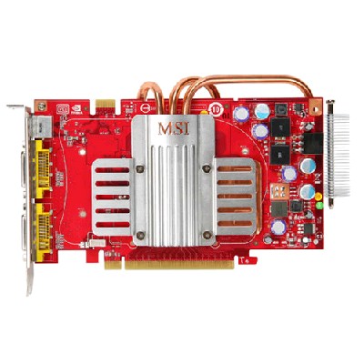 видеокарта PCI-Ex 512Mb MSI NX8600GTS-T2D512EZ-HD