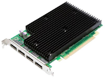 видеокарта PCI-Ex 512Mb PNY Quadro NVS 450 VCQ450NVSX16DVI-PB