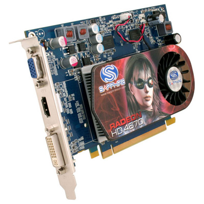 видеокарта Sapphire AMD Radeon HD 4670 11138-13-20R