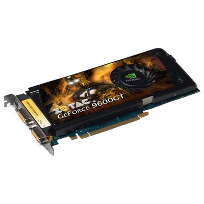 видеокарта PCI-Ex 512Mb Zotac 9600GT AMP
