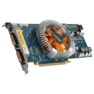 видеокарта PCI-Ex 512Mb Zotac ZT-98GES4P-FDL GF9800GT Synergy