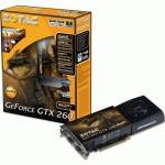 Видеокарта PCI-Ex 896Mb Zotac ZT-X26E3KE-FCP GTX260 AMP2!