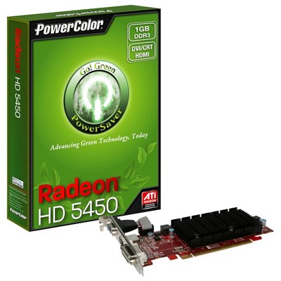 видеокарта PowerColor AX5450 1GBK3-SH