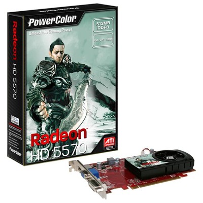 видеокарта PowerColor AX5570 512MK3-H