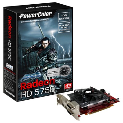 видеокарта PowerColor AX5750 1GBD5-PDH