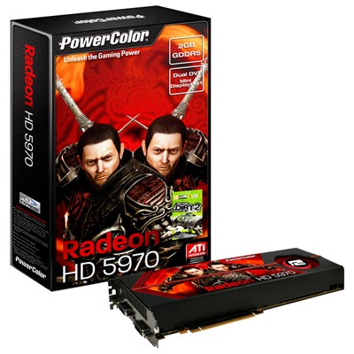 видеокарта PowerColor AX5970 2GBD5-MD