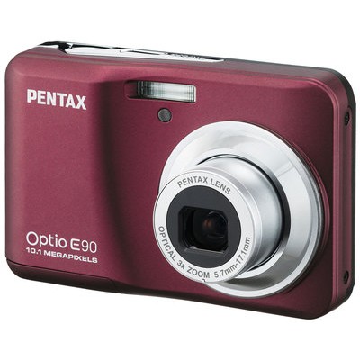 фотоаппарат Pentax Optio E90 Red