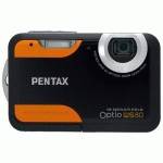 Фотоаппарат Pentax Optio WS80 Black/Orange