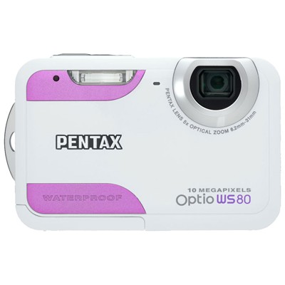 фотоаппарат Pentax Optio WS80 White/Purple