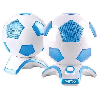 колонка Perfeo Football Speaker PF-2014-W/BL