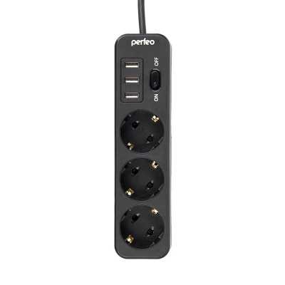 Сетевой фильтр Perfeo Power Stream 2500W PF_C3907