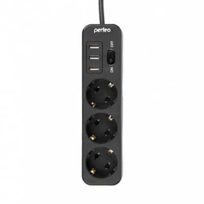 сетевой фильтр Perfeo Power Stream 2500W PF_C3909