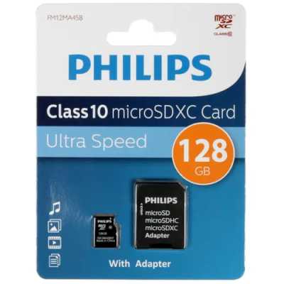 Карта памяти Philips 128GB FM12MA45B/97
