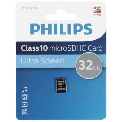 Карта памяти Philips 32GB FM32MD45B/97