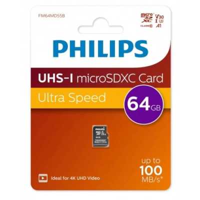 карта памяти Philips 64GB FM64MD55B/97