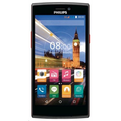 смартфон Philips S337 Black-Red