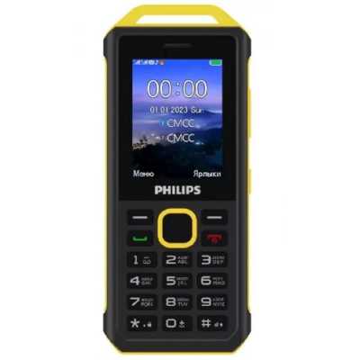 Мобильный телефон Philips Xenium E2317 Yellow