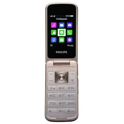мобильный телефон Philips Xenium E255 Black