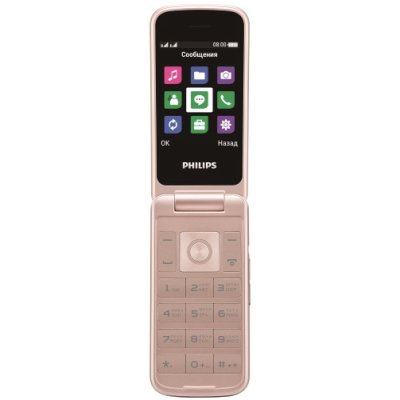 мобильный телефон Philips Xenium E255 White