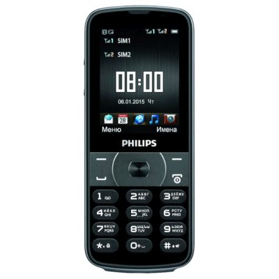 смартфон Philips Xenium E560 Black
