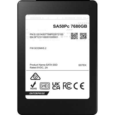 SSD диск Phison SA50Pc 7.68Tb S1201K007T68P029T2100