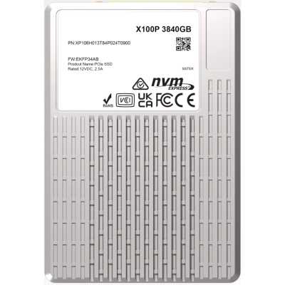 SSD диск Phison X100P 3.84Tb XP106H013T84P024T0900