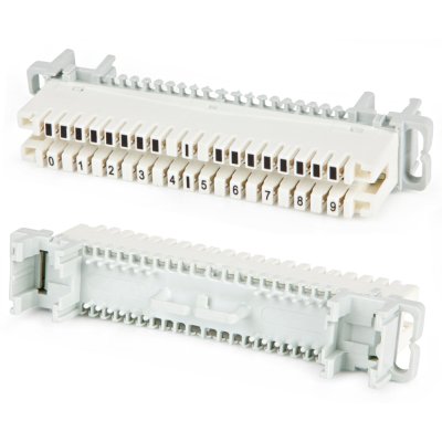 плинт размыкаемый Hyperline KR-PLP-10-BRK-0