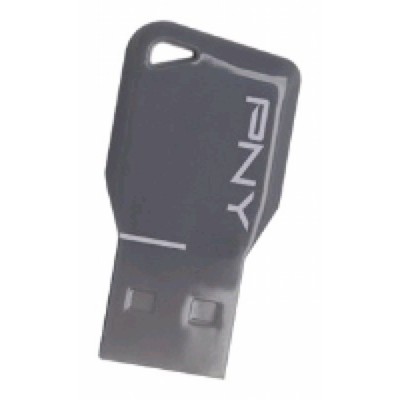 флешка PNY 16GB Attache Grey FDU16GBKEYGRY-EF