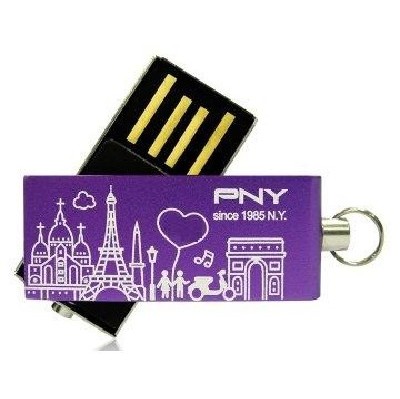 флешка PNY 16GB Lovely. Paris PFU6016-PP
