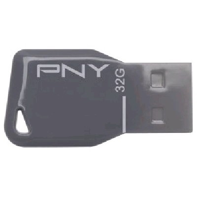 флешка PNY 32GB FDU32GBKEYGRY-EF
