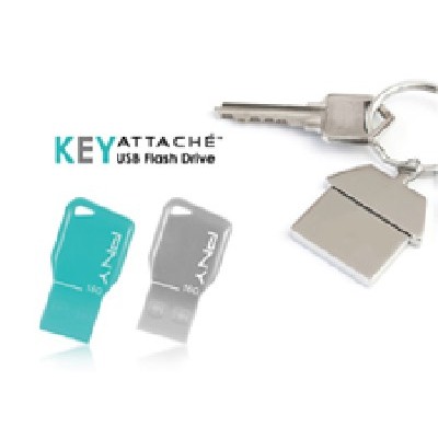 флешка PNY 4GB Key Green PFKEY004