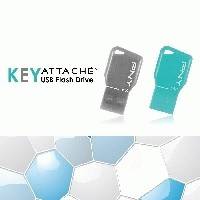 Флешка PNY 8GB USB Key Green PFKEY008