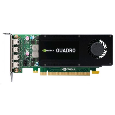 видеокарта PNY nVidia Quadro K1200 4Gb VCQK1200DVIBLK-1