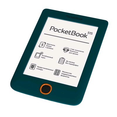 электронная книга PocketBook 515 Black/Green
