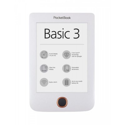электронная книга PocketBook 614 Basic 3 White